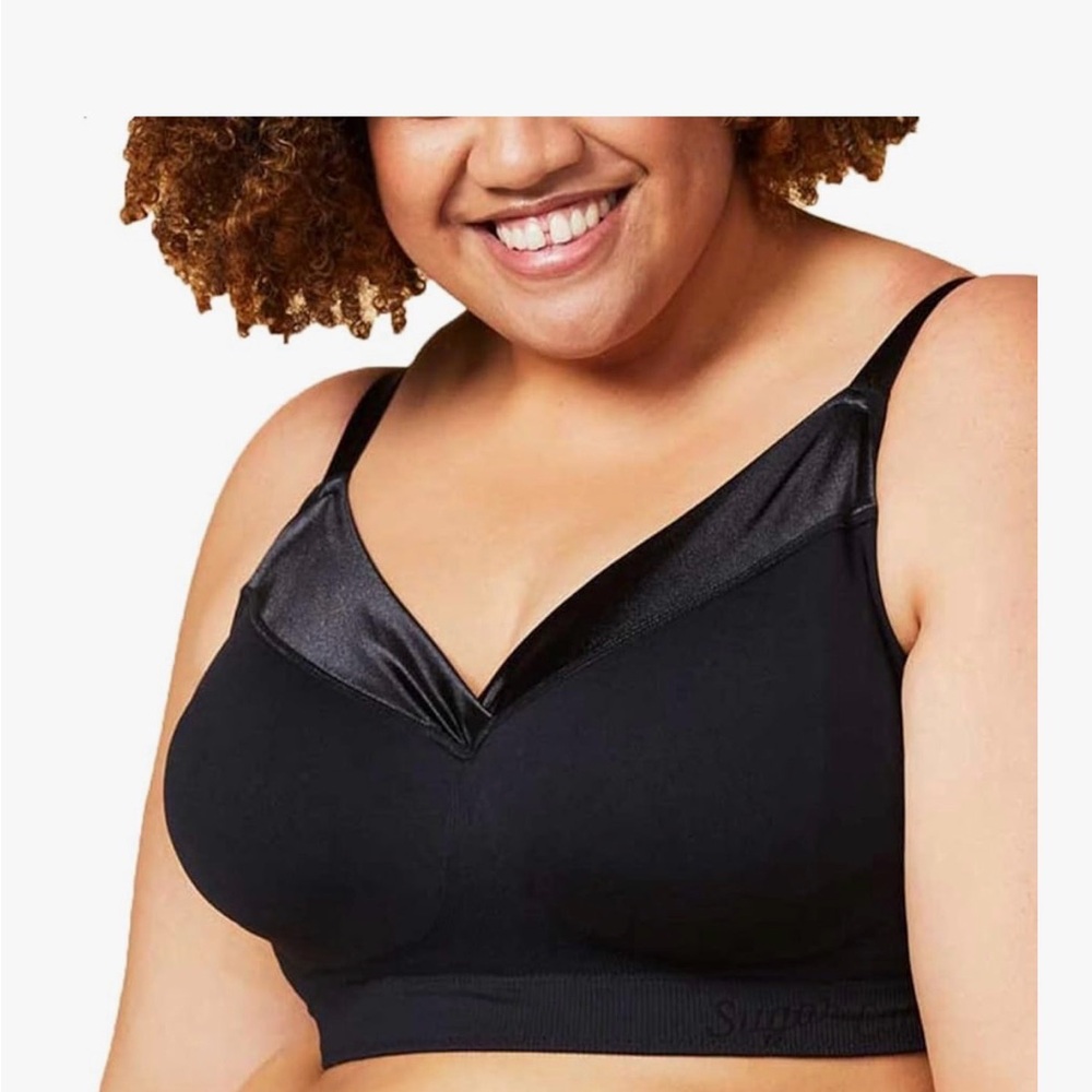 Sugar Candy Black Women's Bra